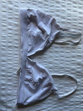 TALULAH White Wirefree Soft-Cup Bra